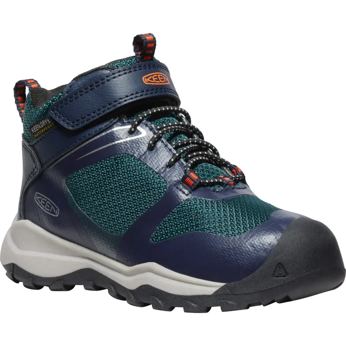 KEEN Chaussures enfant KEEN Wanduro Mid WP sky captain/sea moss
