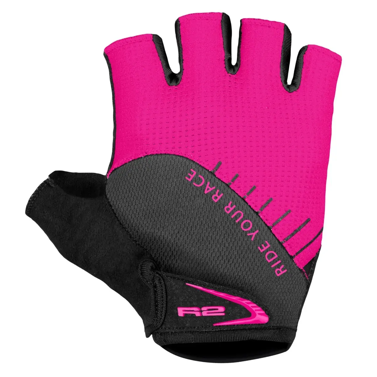 Gants de vélo enfant R2 Hoppy Pink 12 ans