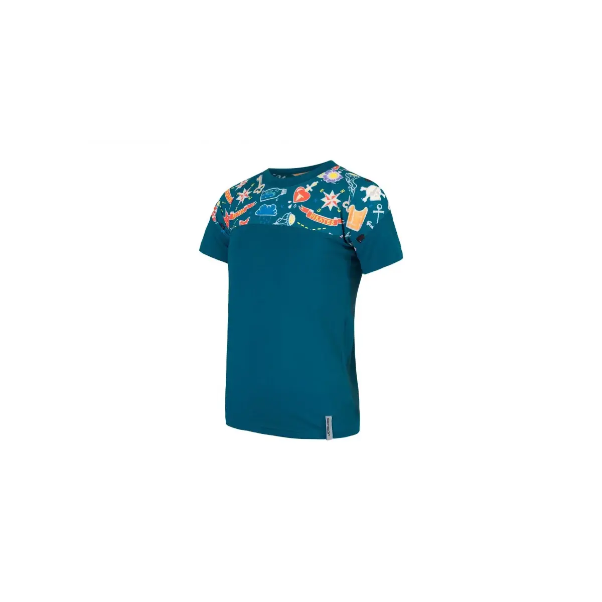 Sensor T-shirt technique enfant Sensor Coolmax Impress saphir/boys tattoo