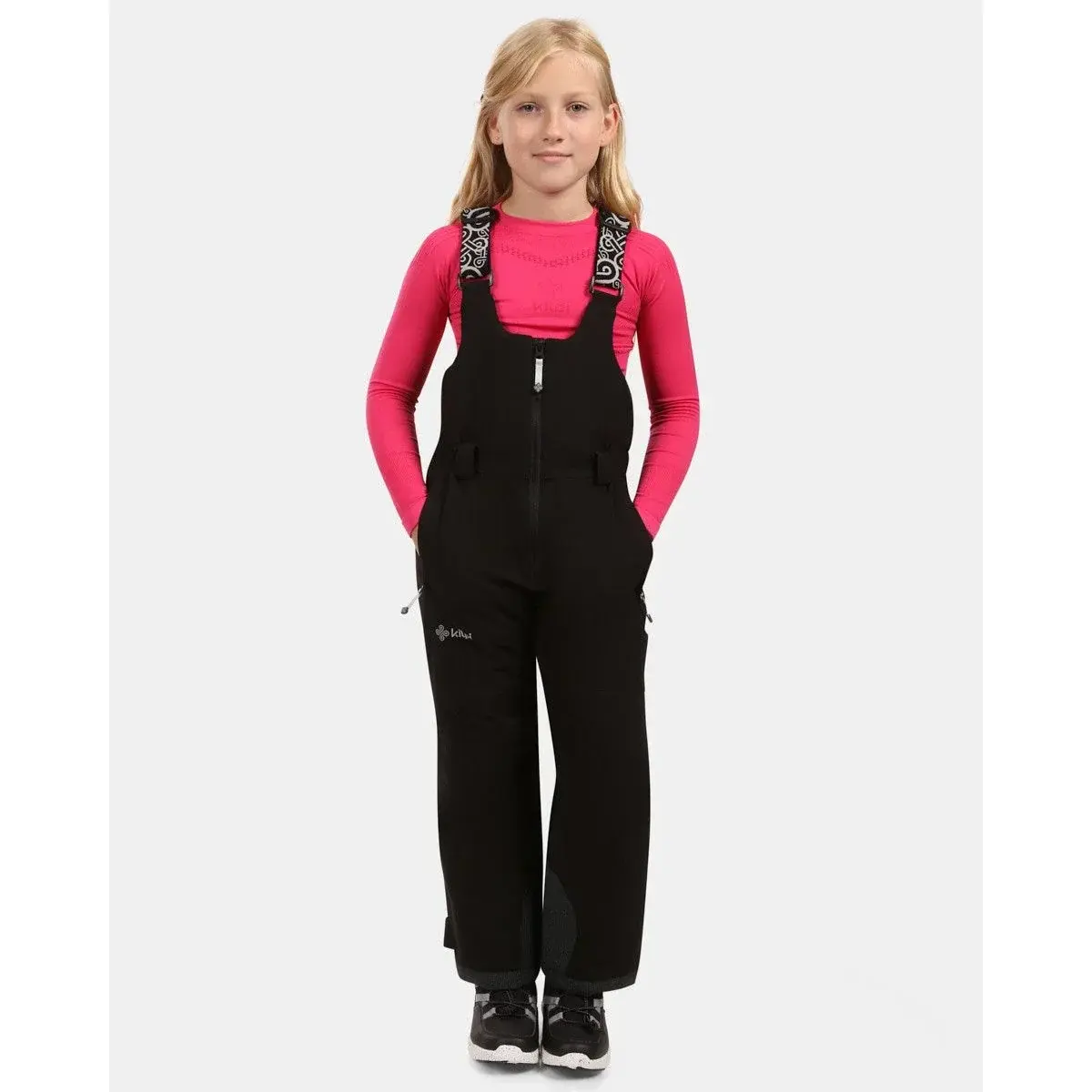 Kilpi Pantalon de ski enfant Kilpi CHARLIE-J noir