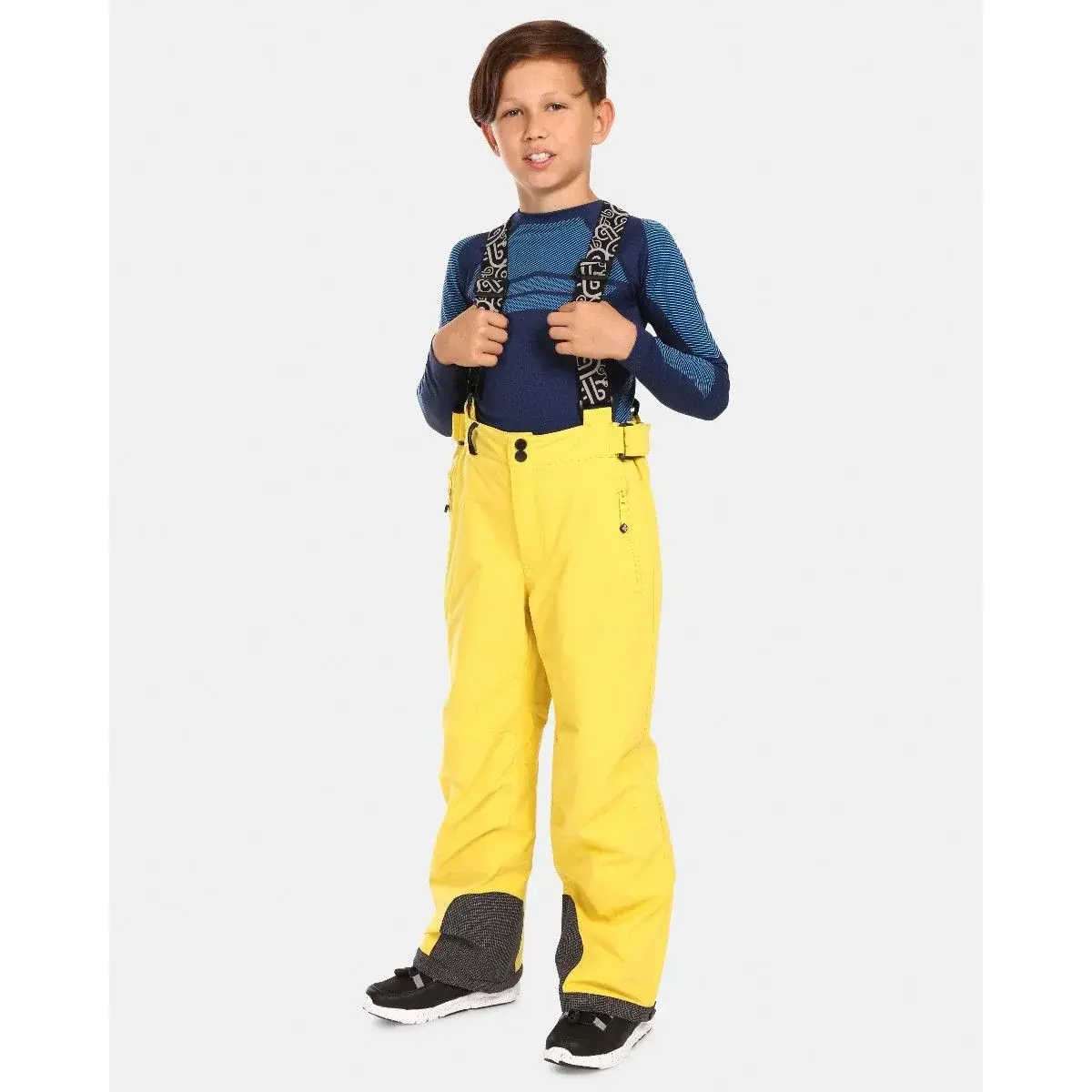 Pantalon de ski enfant Kilpi MIMAS-J jaune