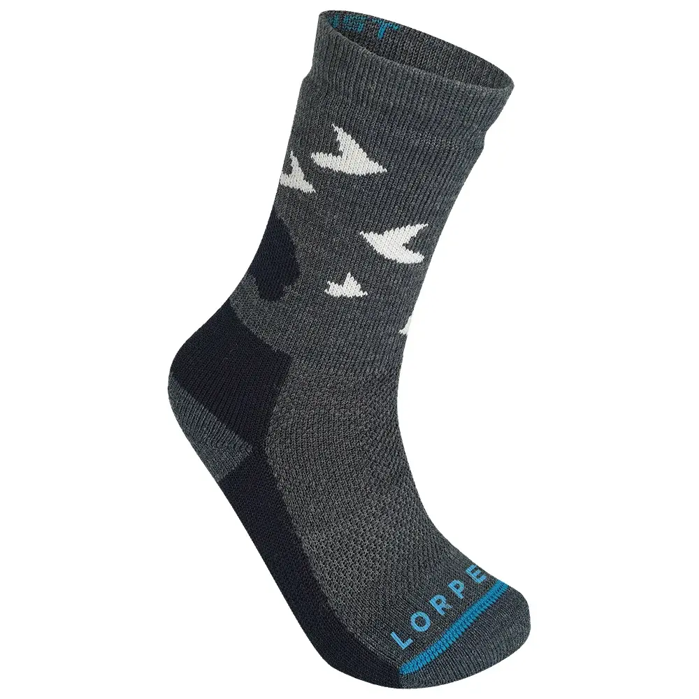 Lorpen Chaussettes enfant Lorpen Midweight Hiker Eco Kids DENIM