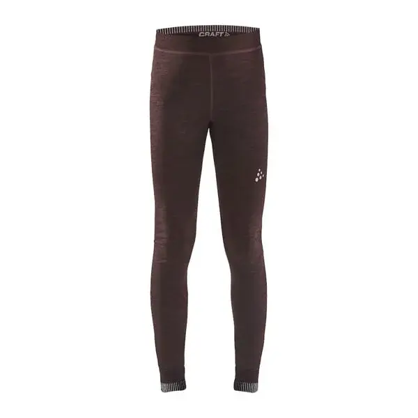 Craft Caleçon long technique enfant Craft Fuseknit Comfort marron
