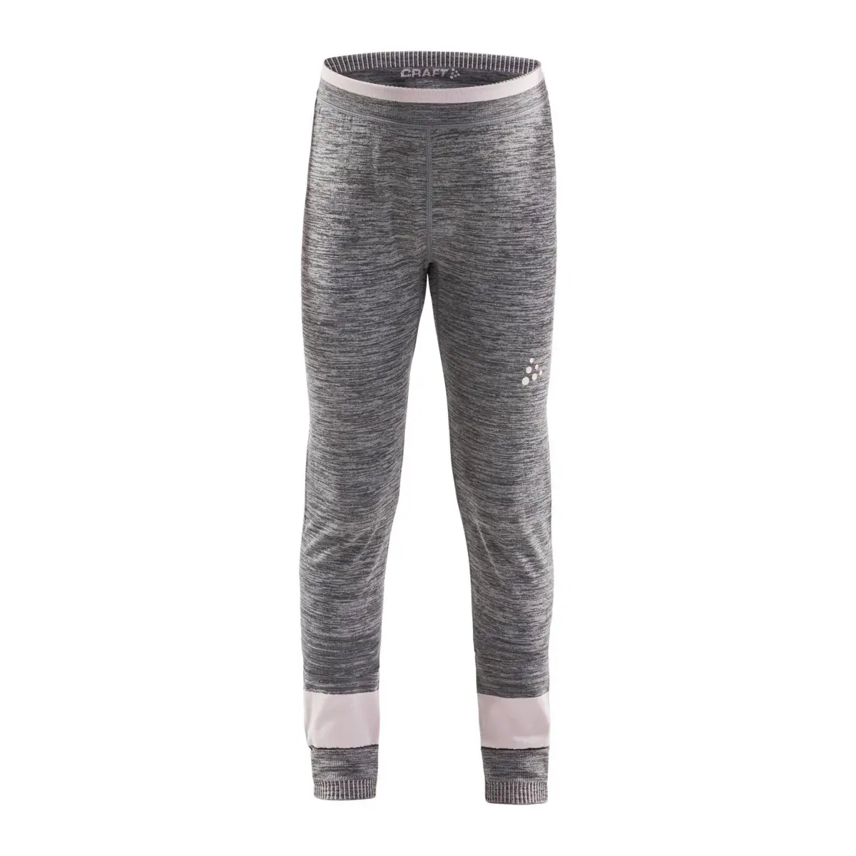 Craft Caleçon long technique enfant Craft Fuseknit Comfort gris/rose