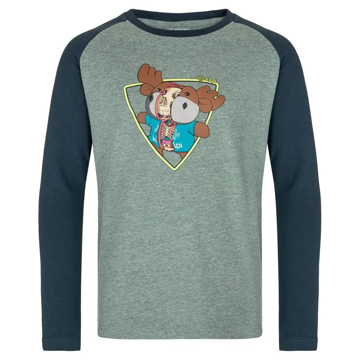 Kilpi T-shirt en coton enfant Kilpi Sonier-JB vert foncé