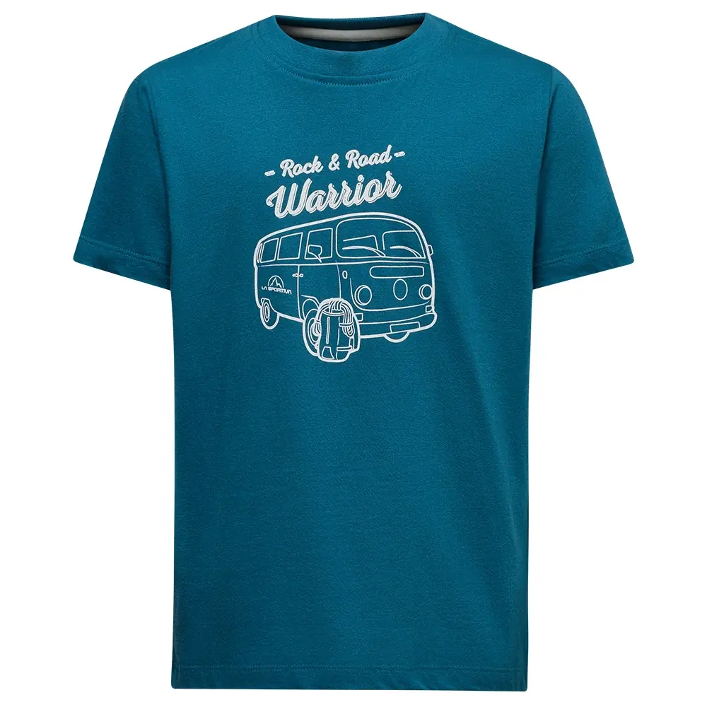 La Sportiva T-shirt enfant La Sportiva VAN T-SHIRT lake/chalk