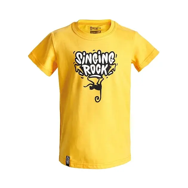 Singing Rock T-shirt enfant Singing Rock Monkey 128