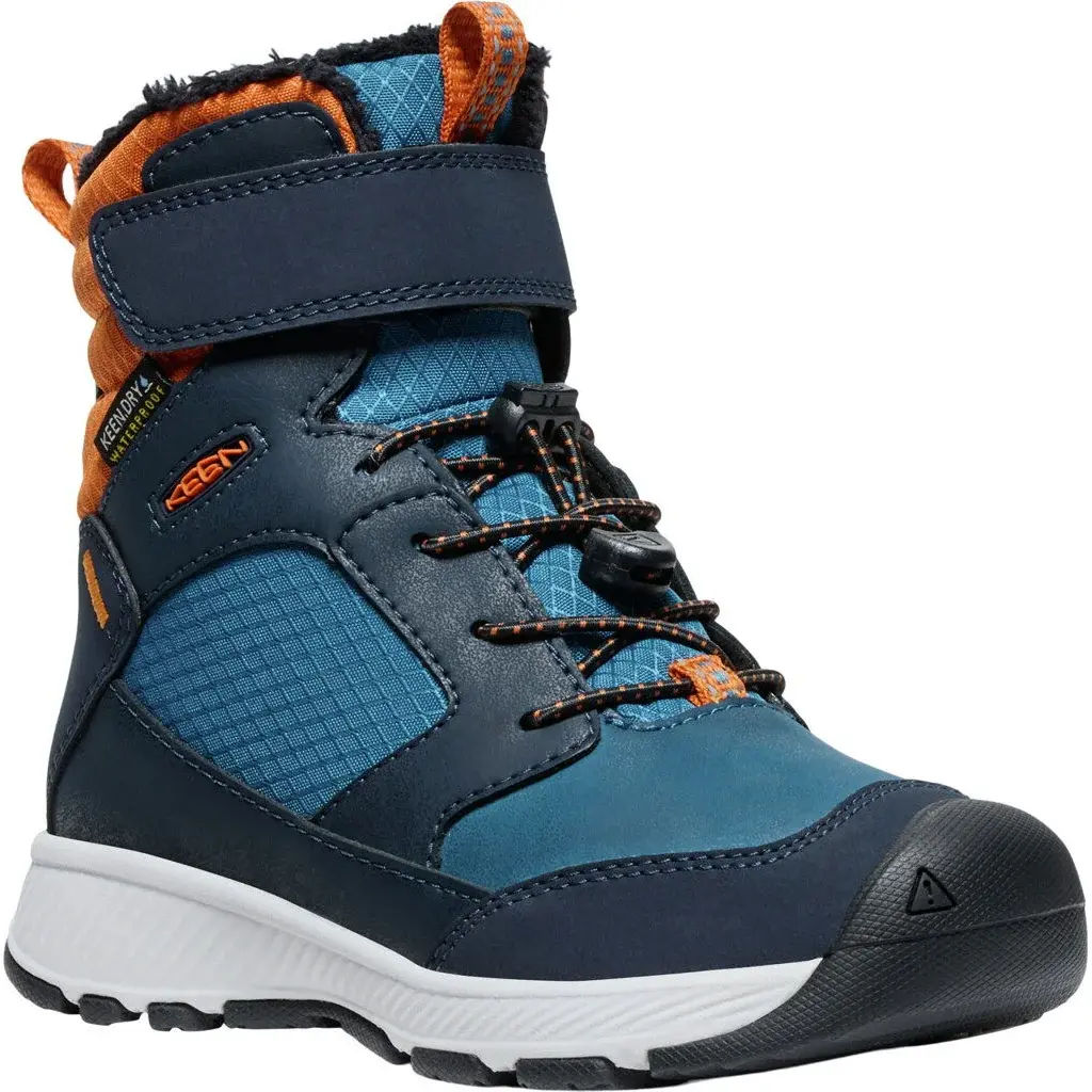 KEEN Chaussures d'hiver enfant KEEN Skua Winter WP children/youth sky camptain/gold flame