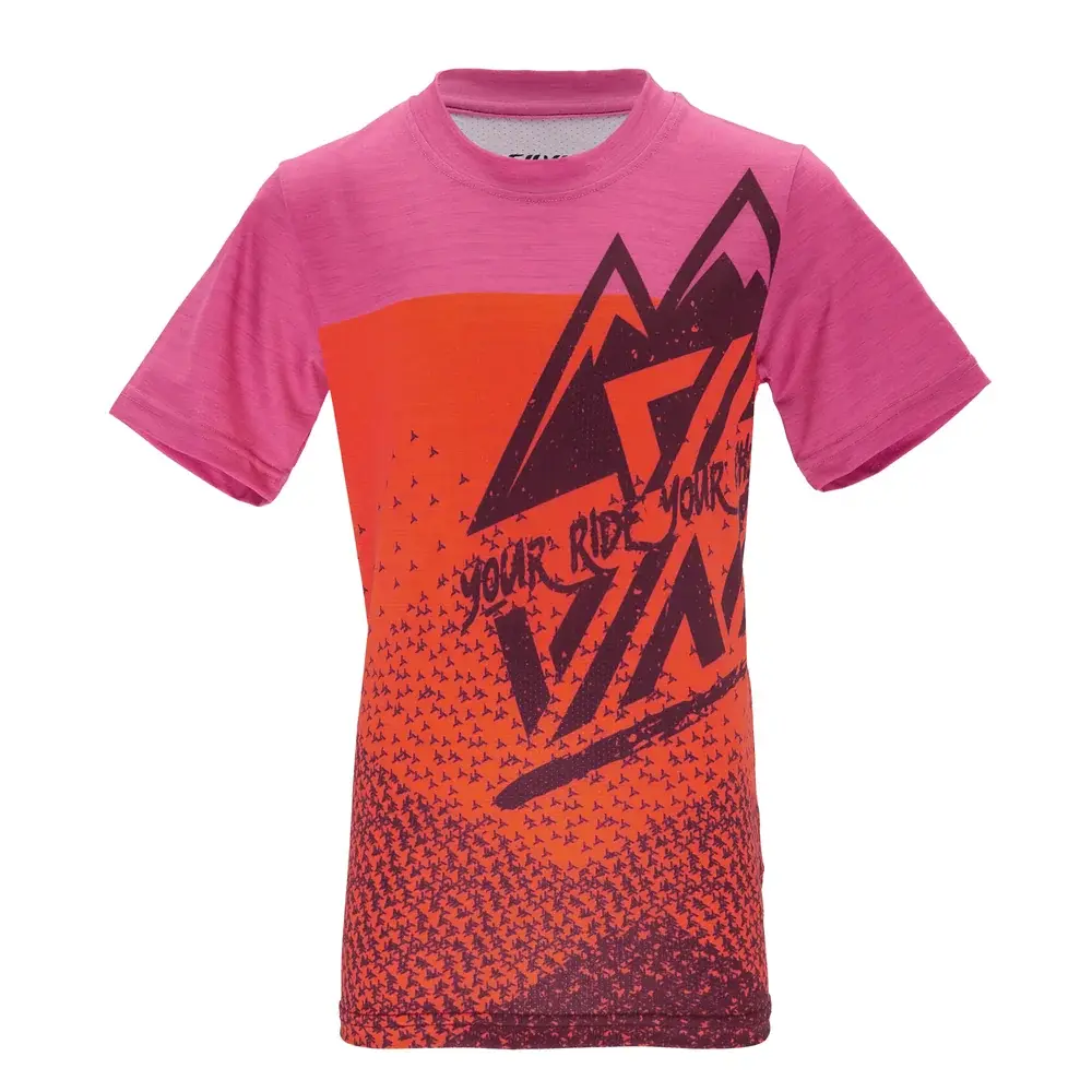 Maillot enfant Silvini Denni CD2283 orange-fuchsia