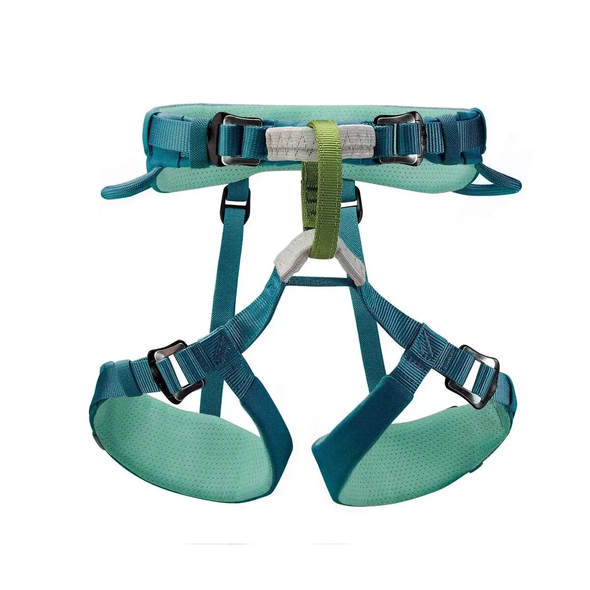 Baudrier d'escalade enfant Petzl Macchu bleu