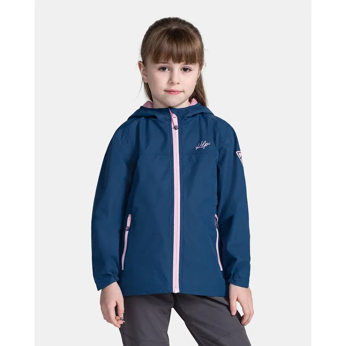Kilpi Veste outdoor fille Kilpi Orleti-JG bleu foncé