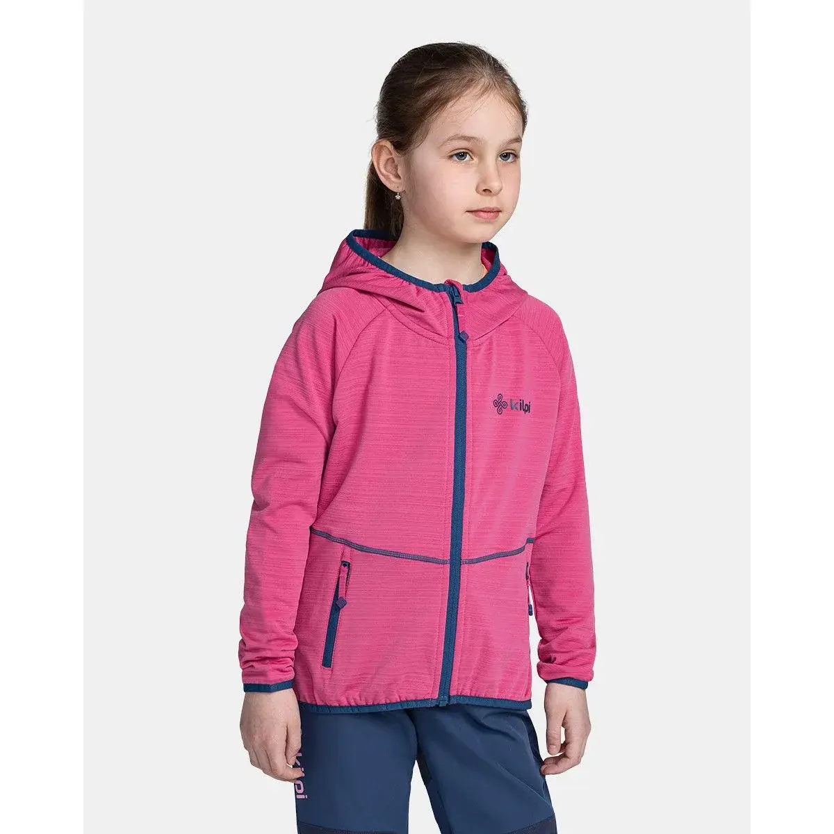 Kilpi Sweat de sport fille Kilpi Memphis-JG rose