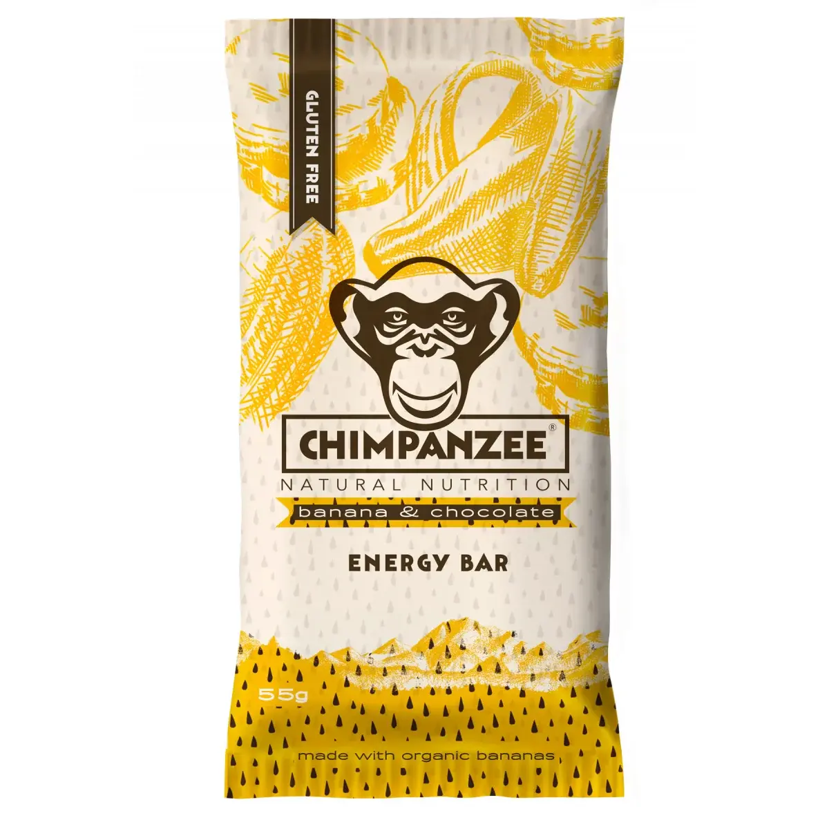 Chimpanzee Barre énergétique Chimpanzee Banana Chocolate