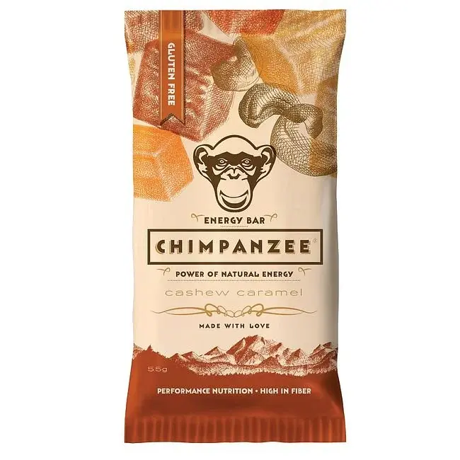 Chimpanzee Barre énergétique Chimpanzee Cashew Caramel