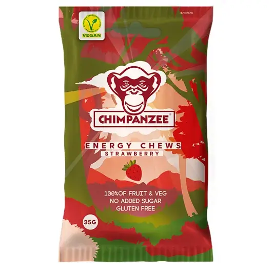 Chimpanzee Bonbons énergétiques Chimpanzee Strawberry 35g