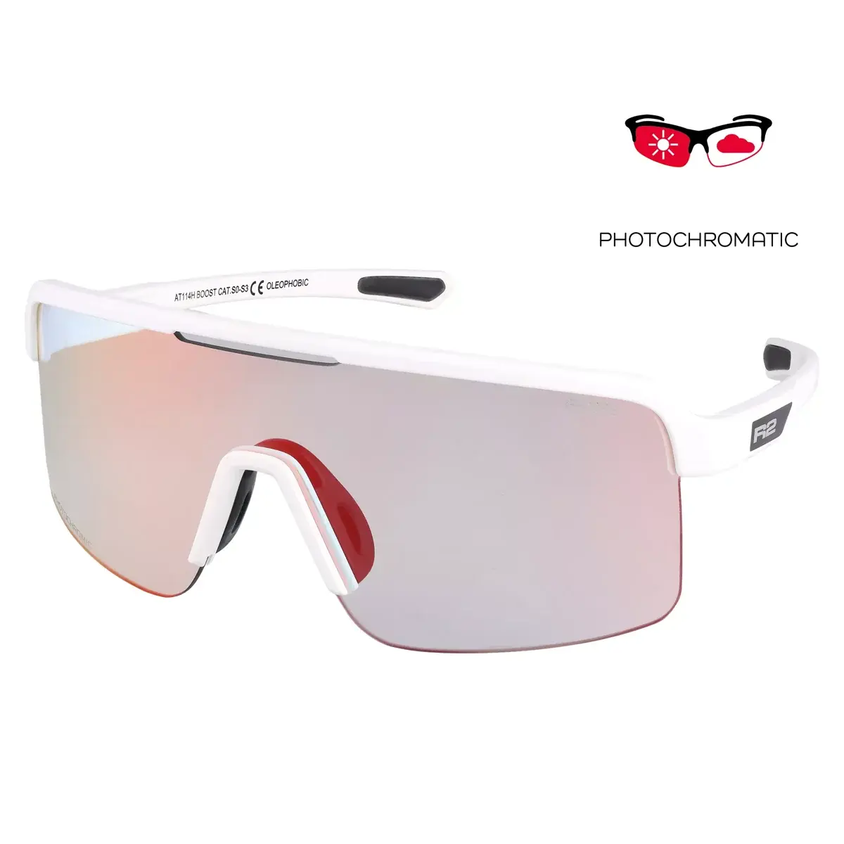 R2 Lunettes de soleil de sport photochromiques R2 BOOST AT114H