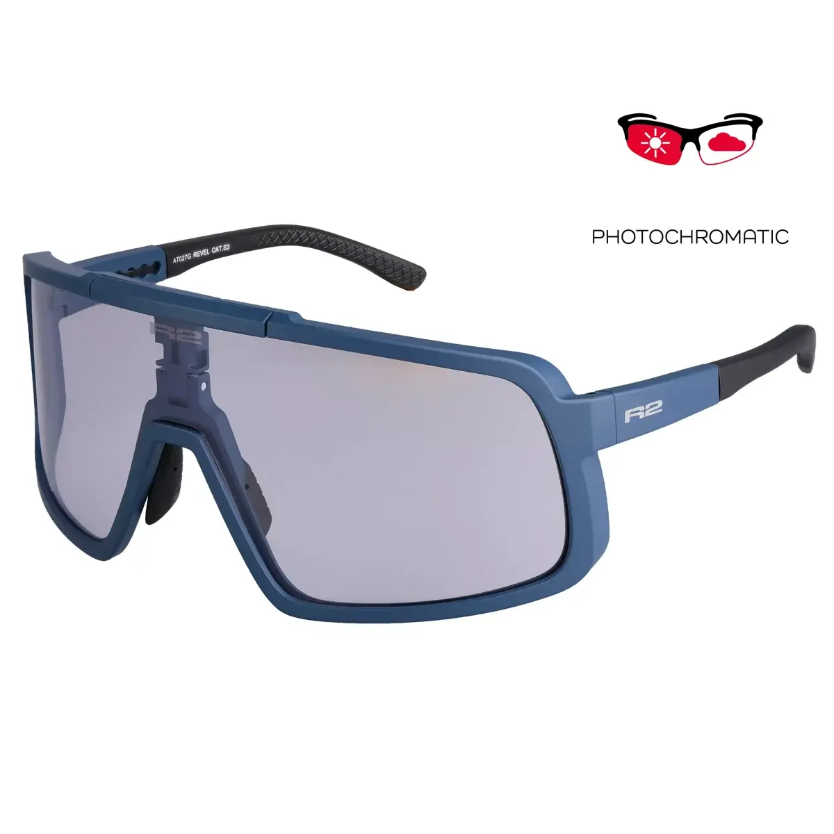 R2 Lunettes de soleil de sport photochromiques R2 REVEL AT027G