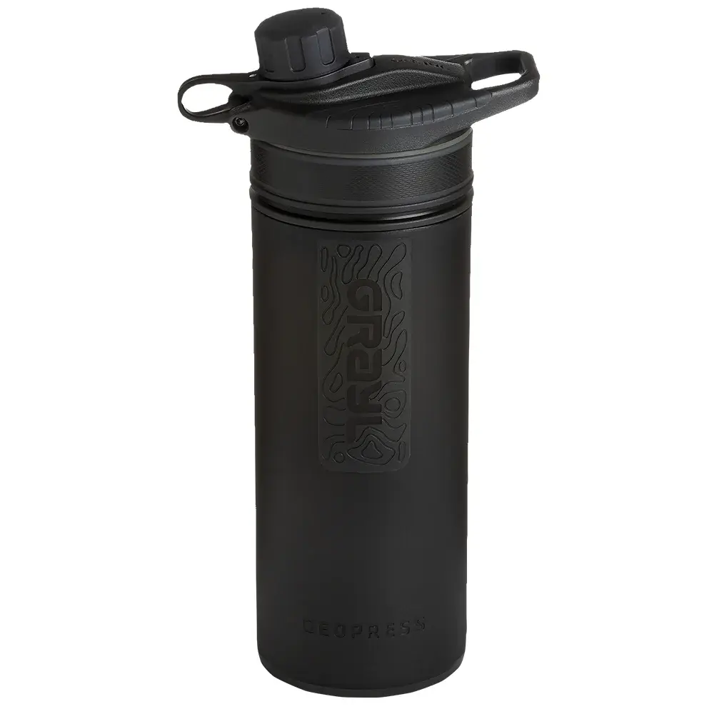Grayl Filtre à eau Grayl Geopress Purifier Covert Black 0,71 l