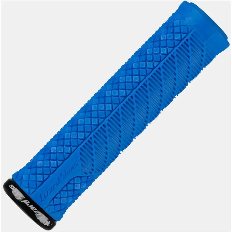 Lizard Skins Poignées vélo Lizard Skins Lock-On Charger Evo Electric blue