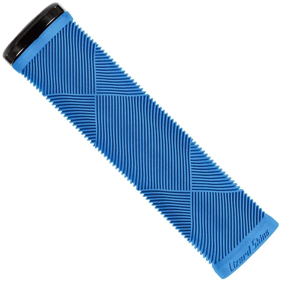 Lizard Skins Poignées vélo Lizard Skins Single-Sided Strata Deja blue