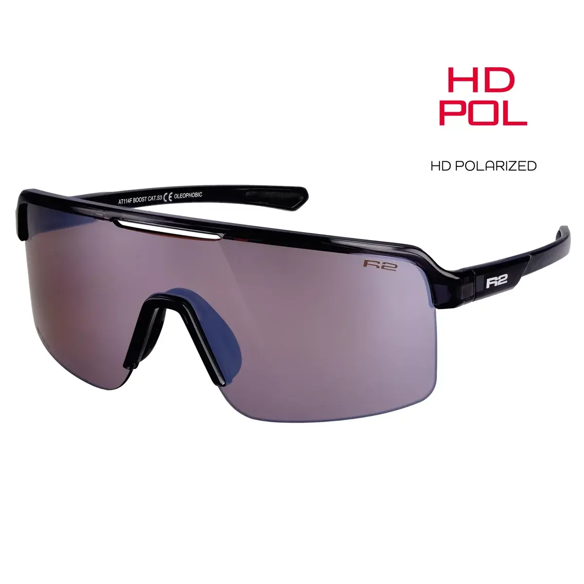 R2 Lunettes de soleil de sport polarisées HD R2 BOOST AT114F