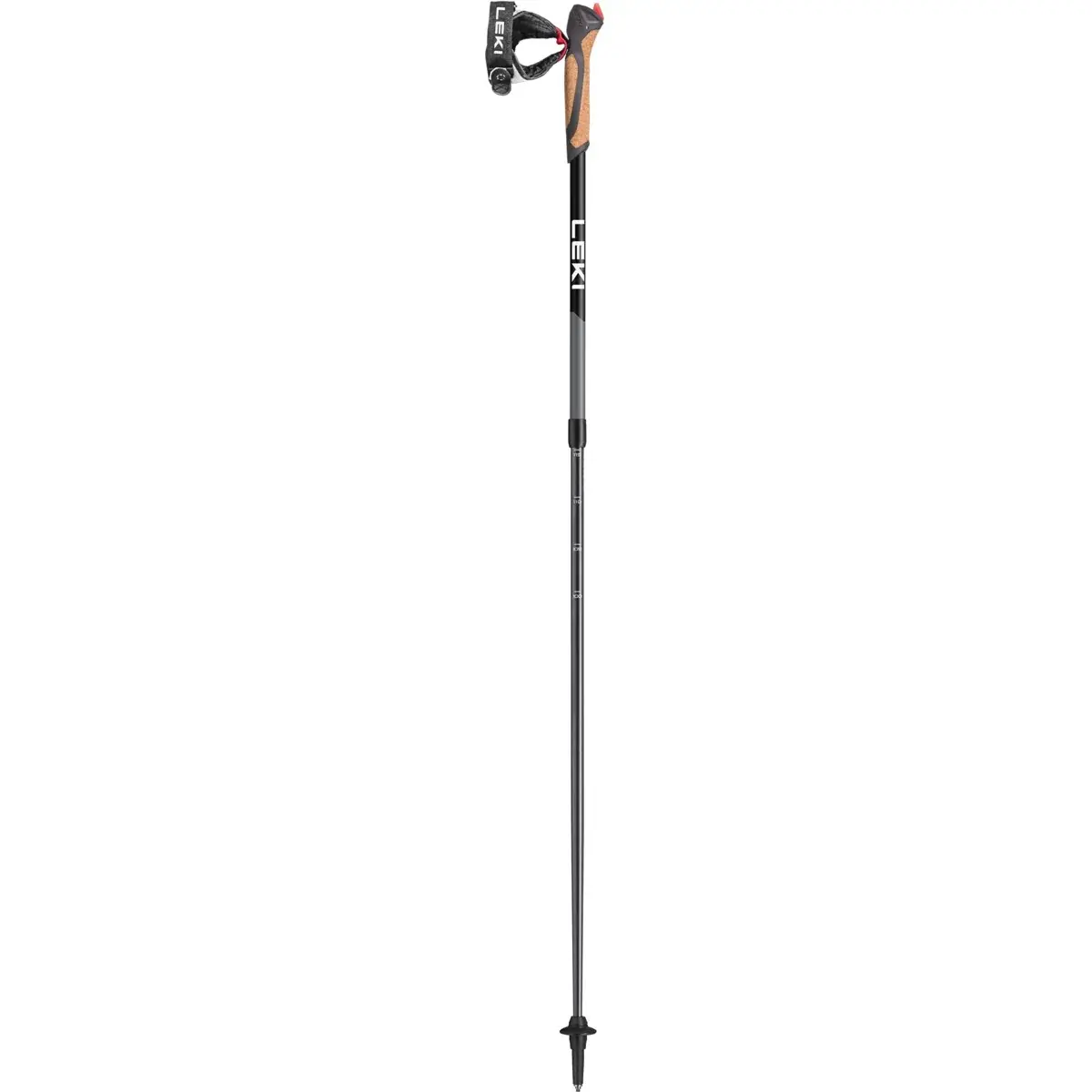 Leki Bâtons Leki Spin, black-silvergray-white, 100-130cm