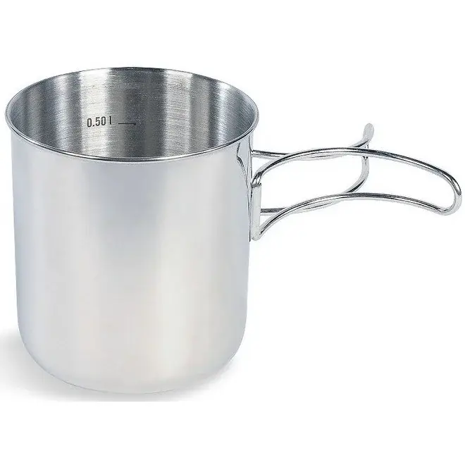 Tatonka Tasse en inox Tatonka Handle Mug 600ml Silver