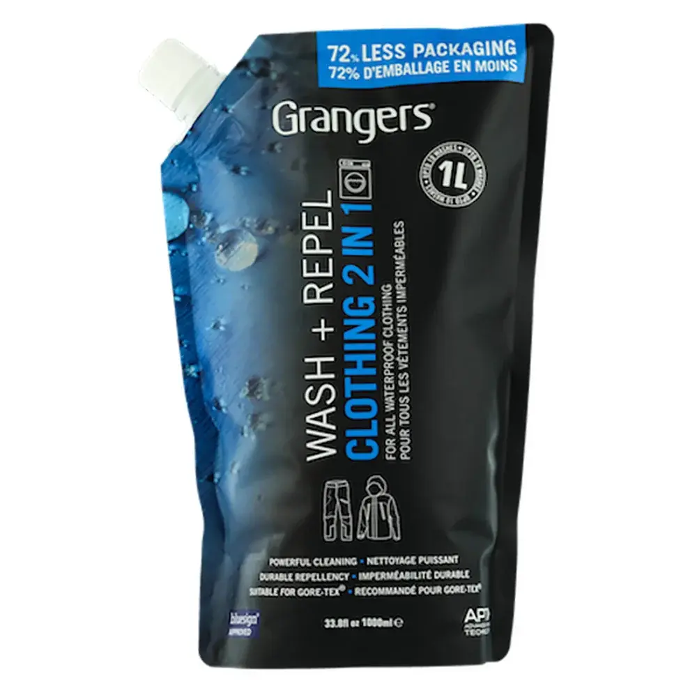Grangers Imperméabilisant Grangers Wash + Repel Clothing 2 in 1 1L Pouch