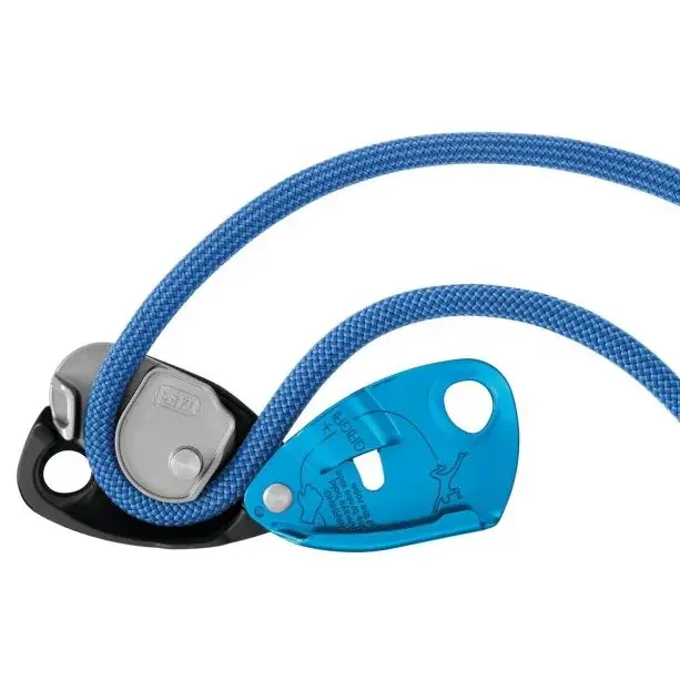 Assureur-descendeur Petzl GriGri+ bleu