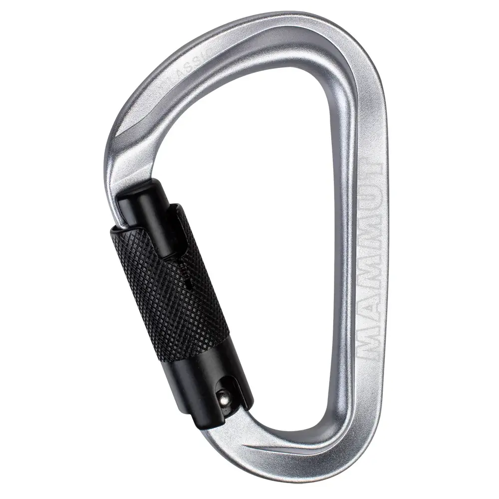 Mammut Mousqueton Mammut Classic HMS Twistlock Plus light grey