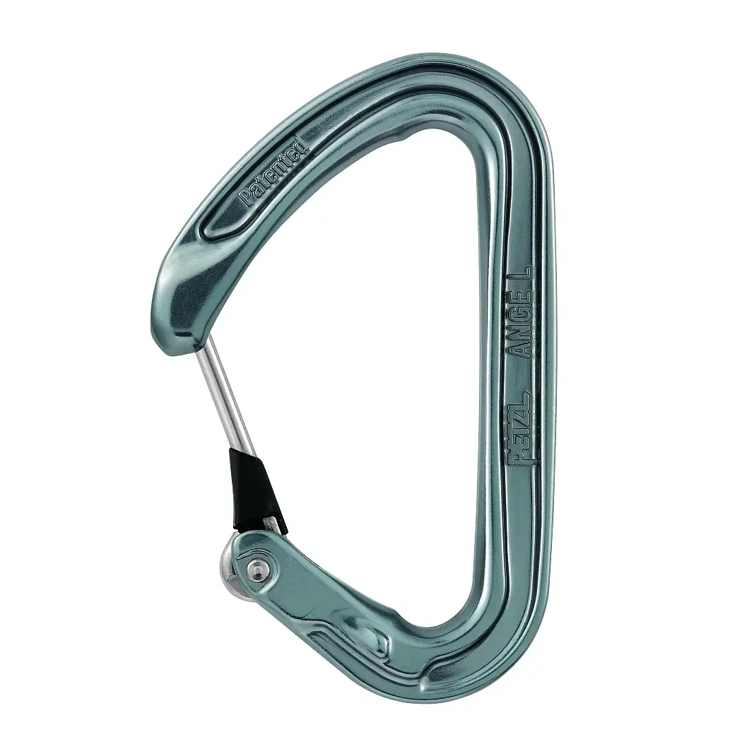 Mousqueton Petzl Ange L gris