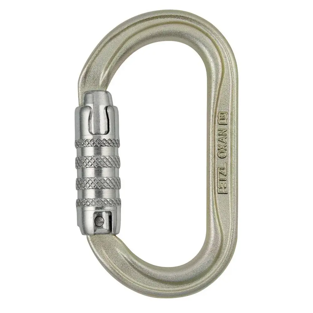 Petzl Mousqueton Petzl Oxan triact-lock argent