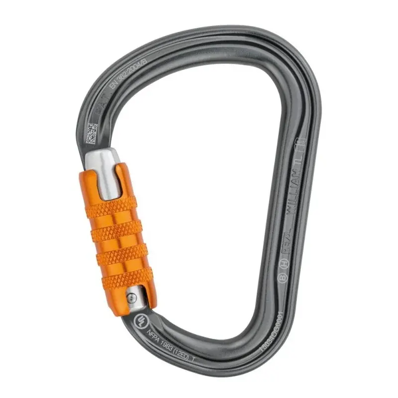 Mousqueton Petzl William triact-lock