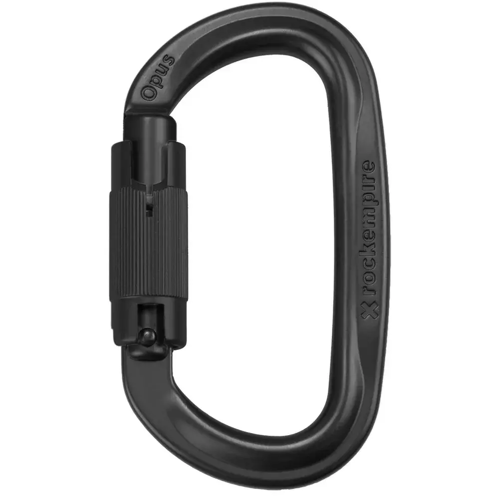 Mousqueton Rock Empire Opus Al O-KL-2T noir one size