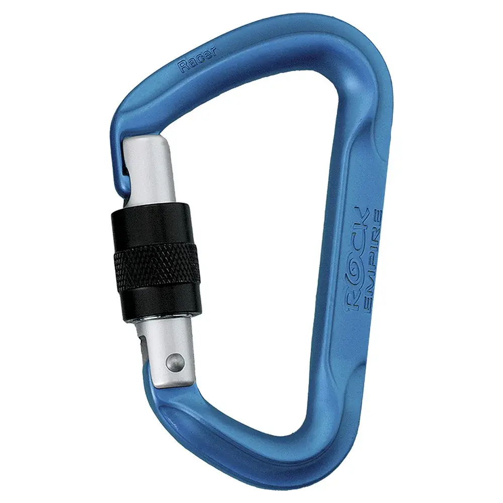 Rock Empire Mousqueton en D Rock Empire Racer S Azur one size