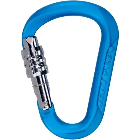Skylotec Mousqueton Skylotec Tondo SG (screw gate) ElectricBlue/Anthracite Onesize