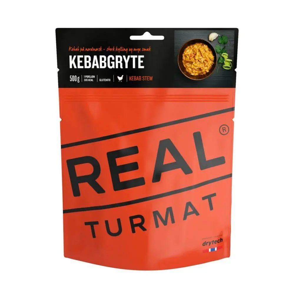 Kebab de poulet au riz REAL Turmat 500 g