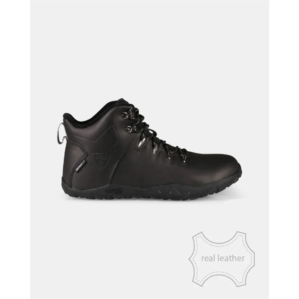 Kilpi Chaussures montantes Kilpi BARE LEATHER HIGH-U noir