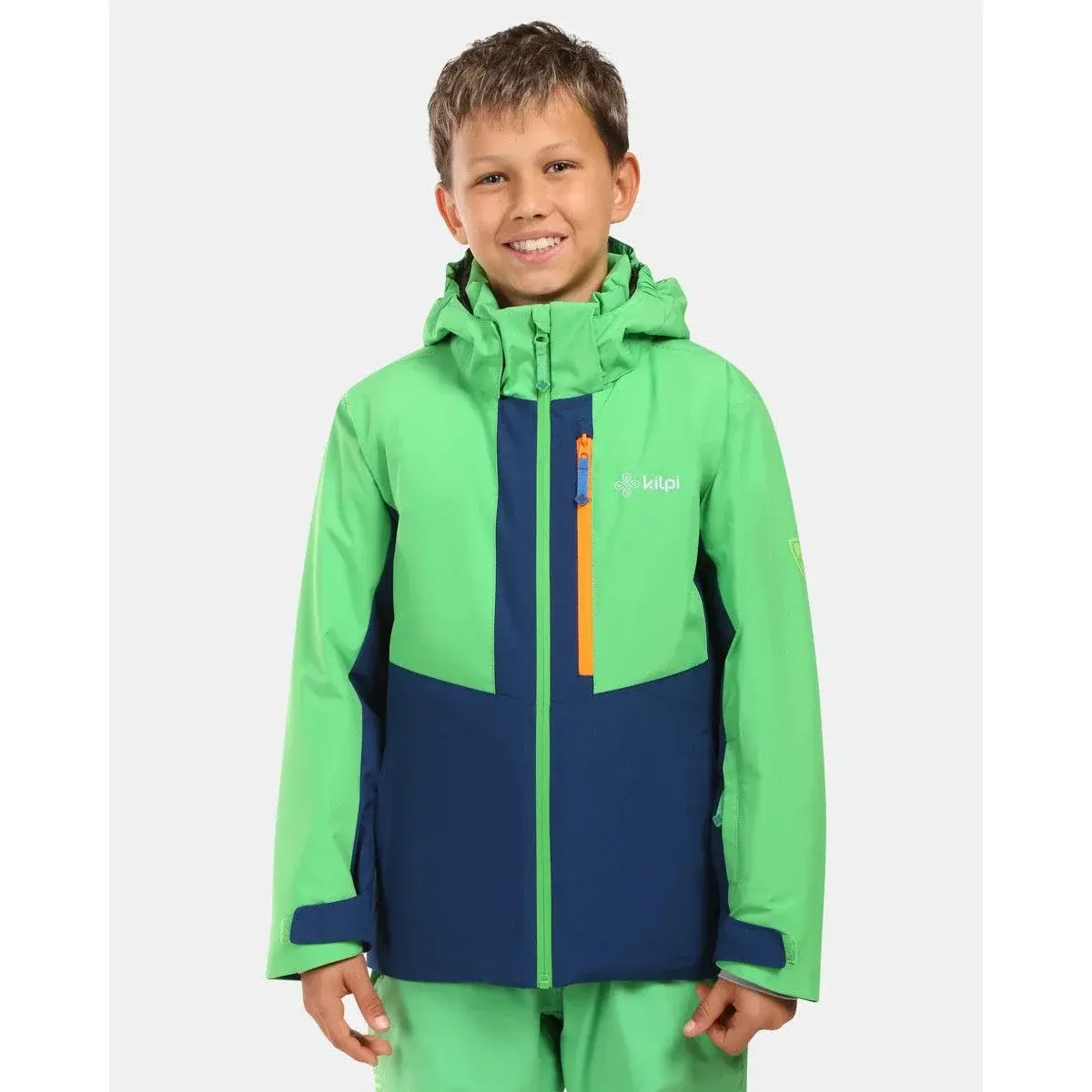 Kilpi Veste de ski enfant Kilpi DENVER-JB vert