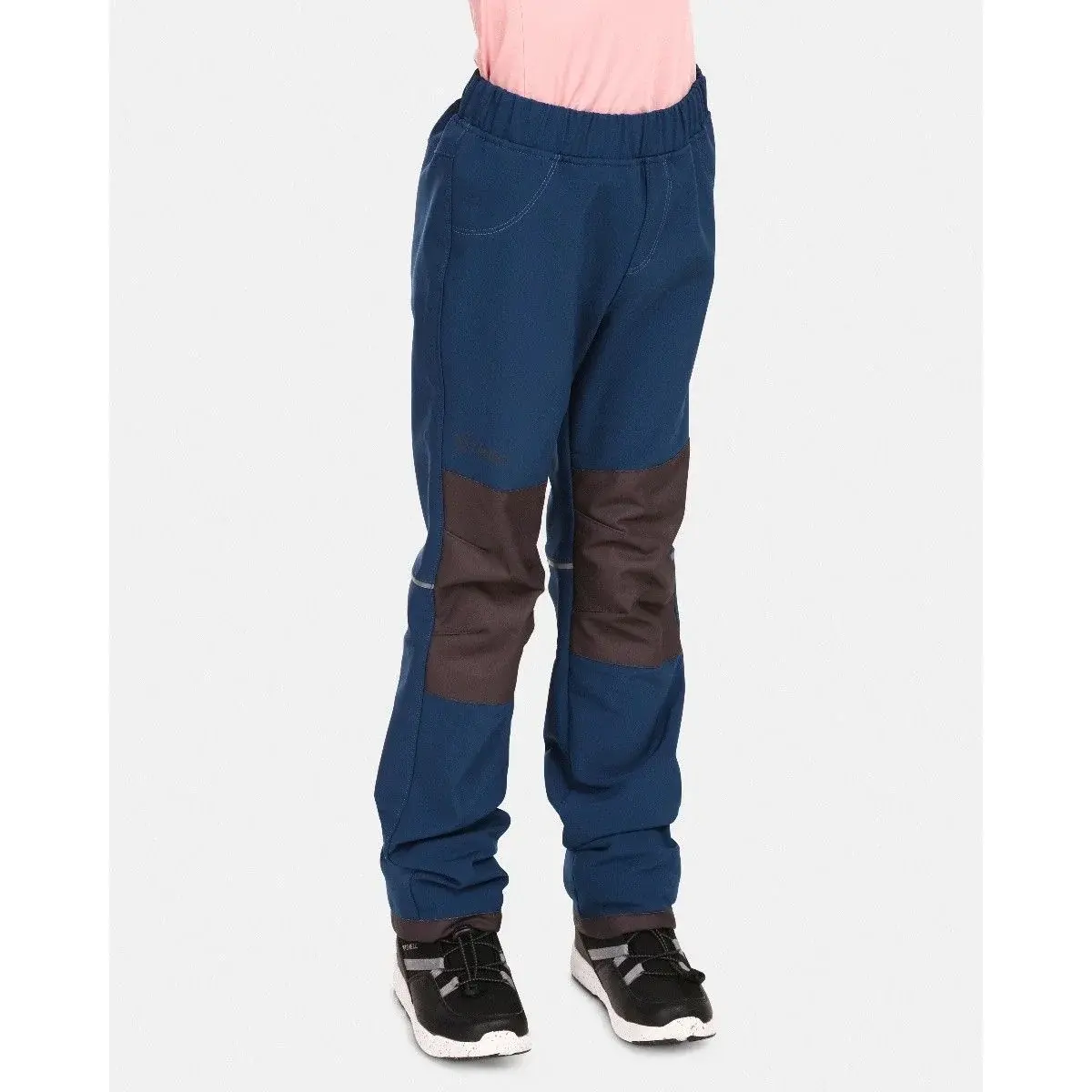 Kilpi Pantalon outdoor enfant Kilpi RIZO-J bleu foncé