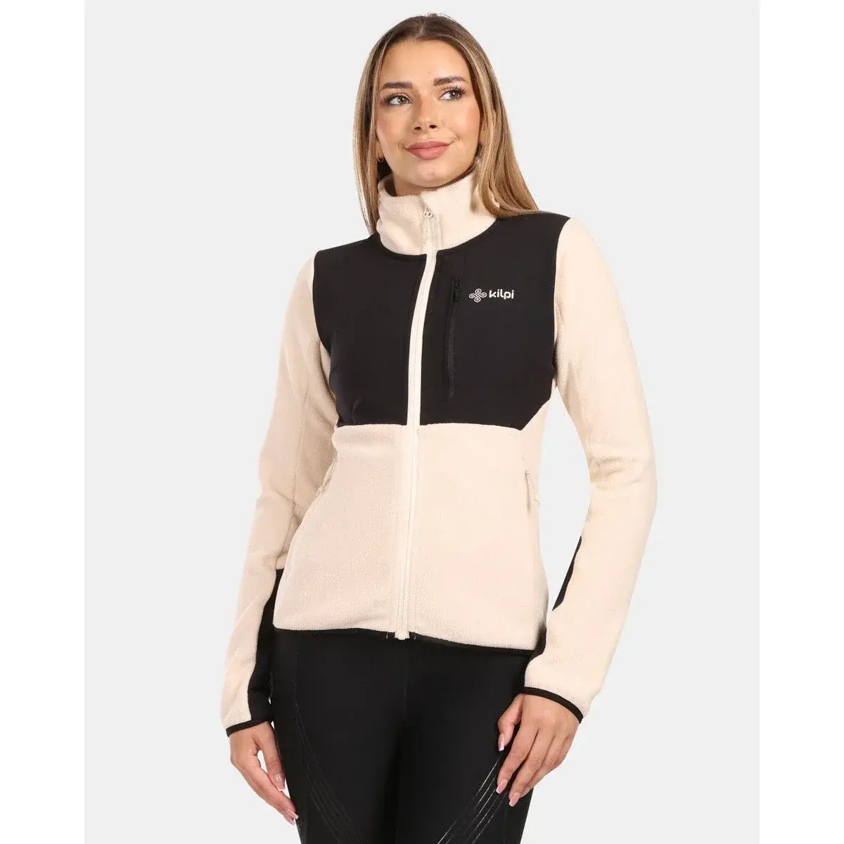 Polaire femme Kilpi KAJAANI-W beige