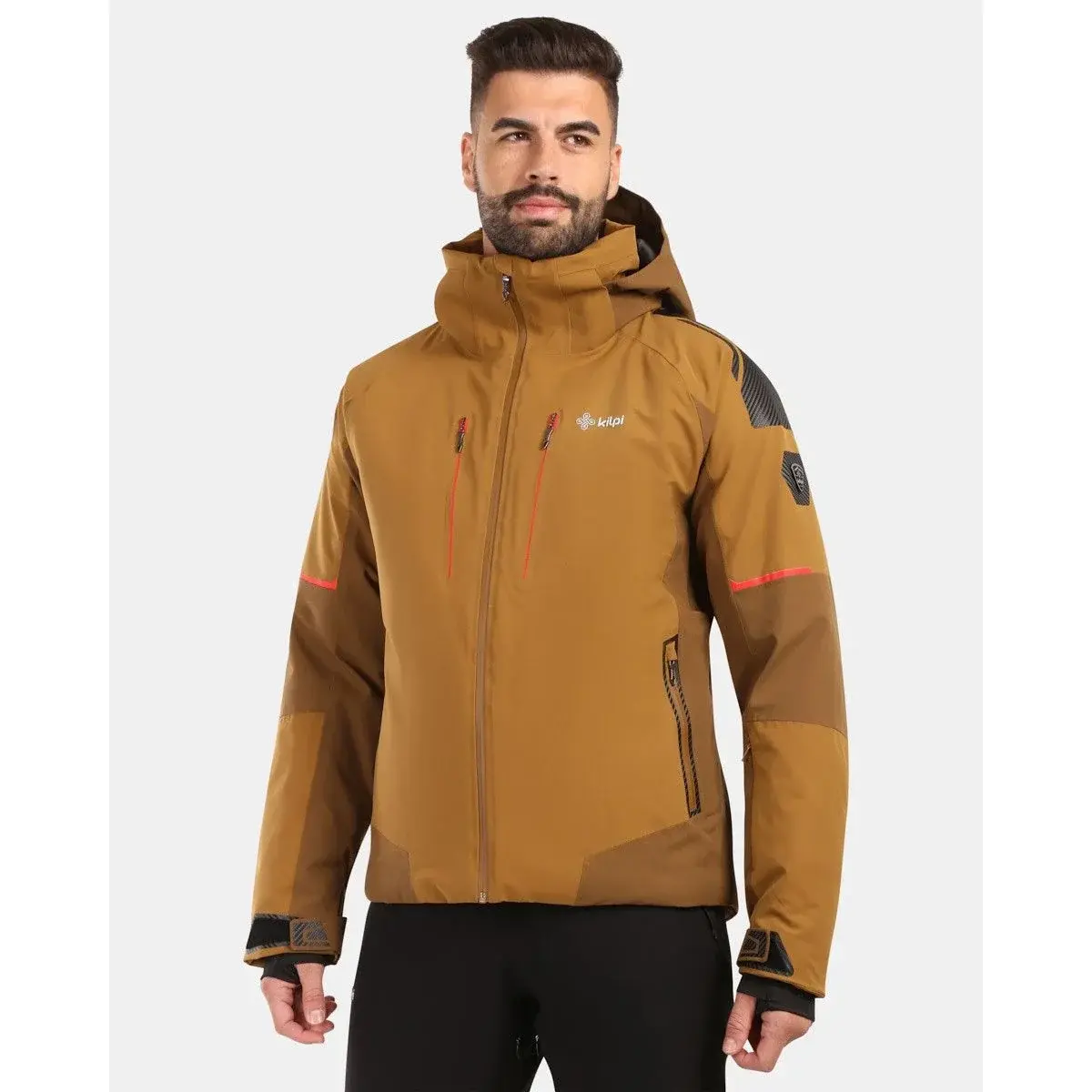 Kilpi Veste de ski Kilpi TURNAU-M marron