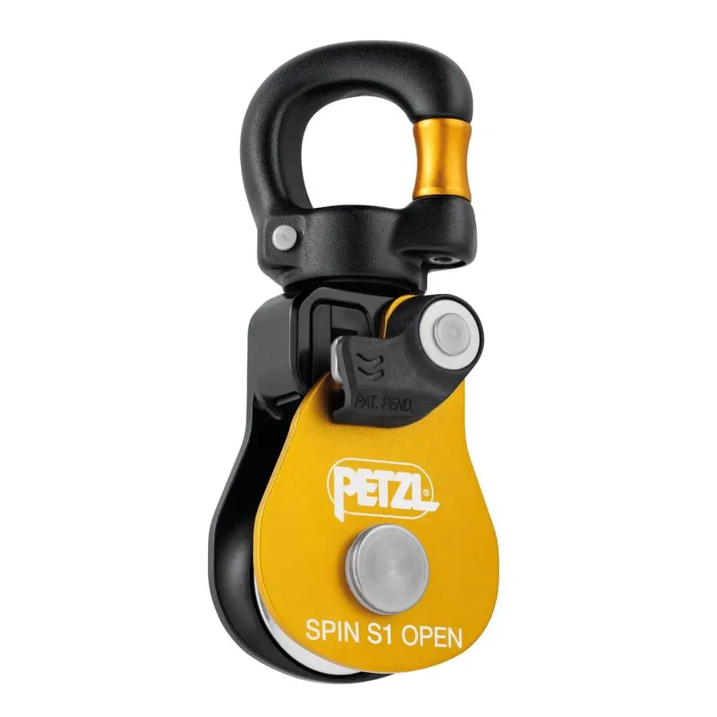 Petzl Poulie Petzl Spin S1 Open yellow
