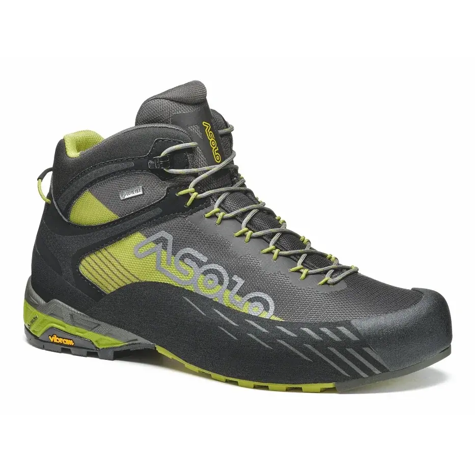 Chaussures montantes Asolo Eldo Mid GV green oasis/smk grey/b030