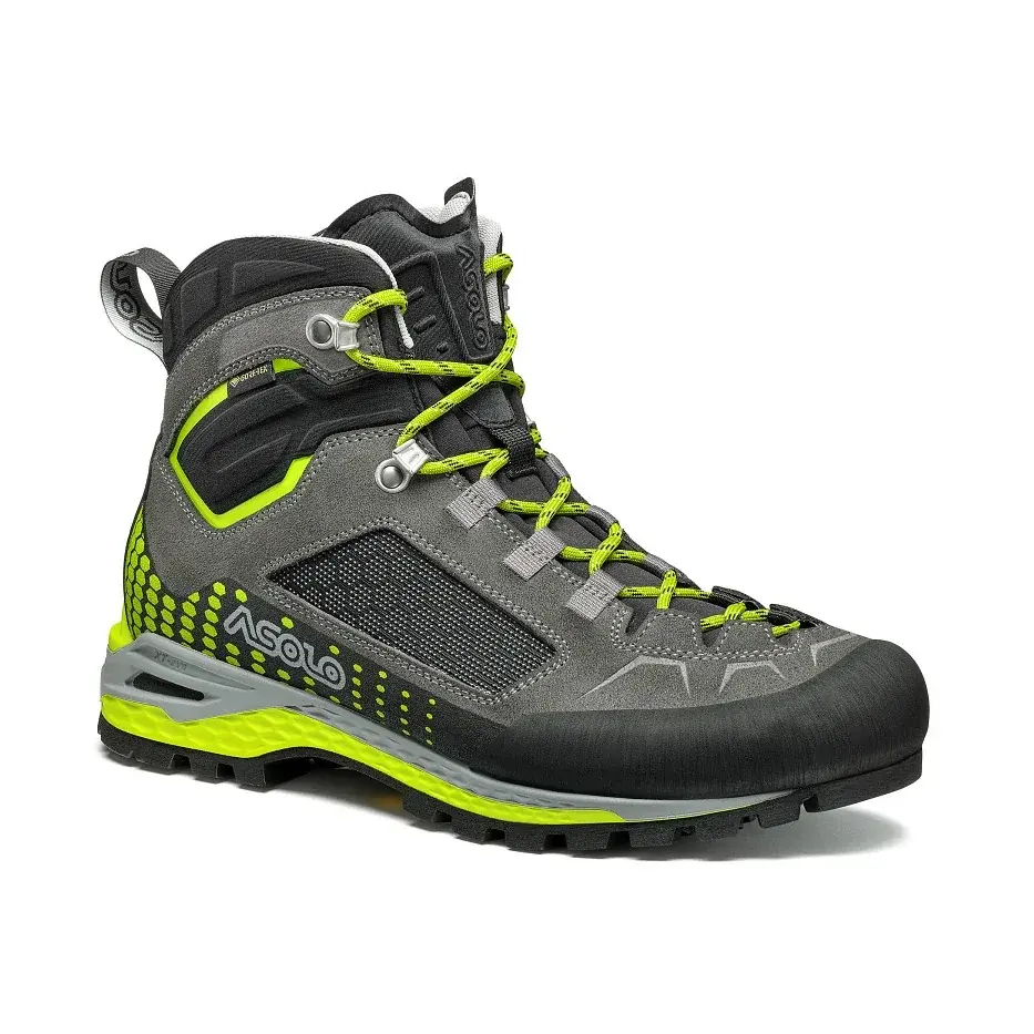 Chaussures montantes Asolo Freney EVO Mid GV graphite/green lime/a627