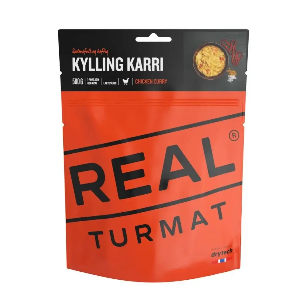 Poulet au curry REAL Turmat 500 g