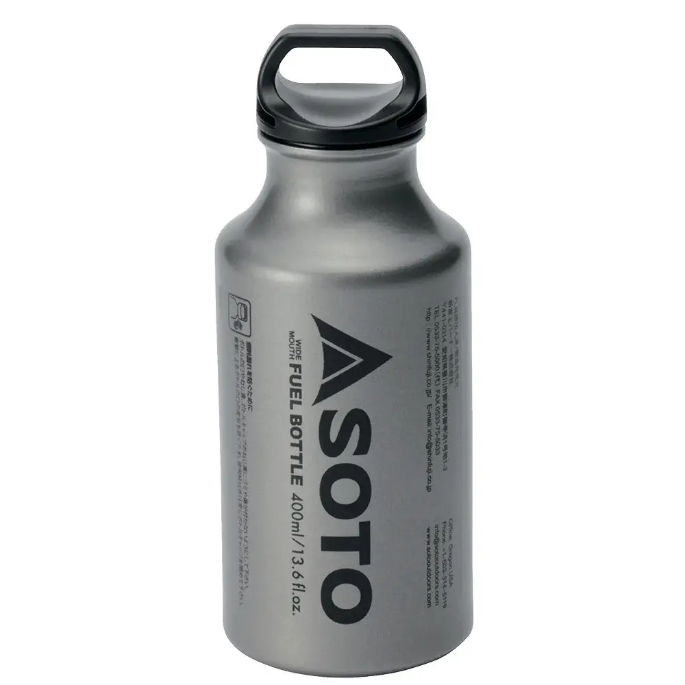 SOTO Bouteille de combustible SOTO Fuel bottle 400 ml gris