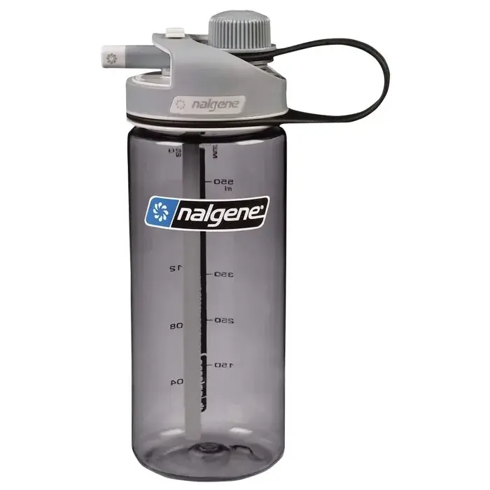 Nalgene Gourde Nalgene MultiDrink, Gray w/Gray Cap, Sustain Gray w/Gray Cap, Sustain 560ml