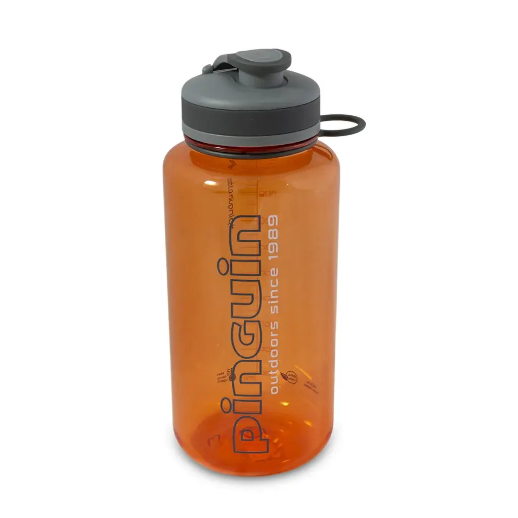 Gourde Pinguin Tritan Fat Sport Bottle 1L orange