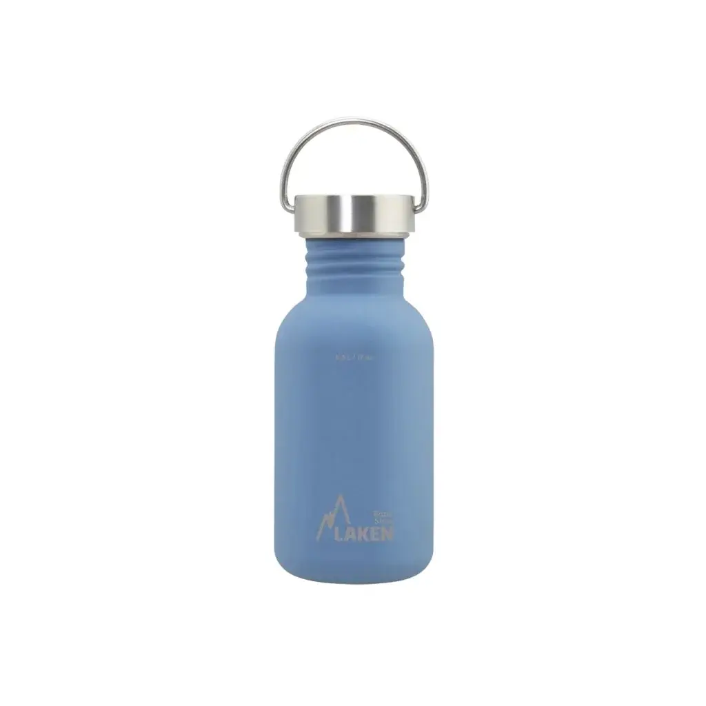 Gourde LAKEN acier Basic Vintage 500 ml bleu